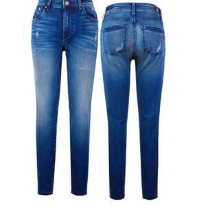 Kut from the Kloth Connie High Rise Ankle Skinny with Raw Hem Size 18 Jeans